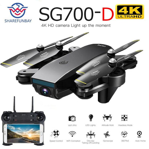 Drone SG700-D Dual Camera 1080P 720P 4K