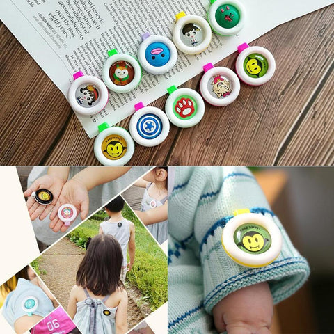 Repelente Baby Button 5 unidades - Anti Mosquitos
