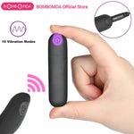 Mini Vibrador c/ Controle Wireless  10 Velocidades