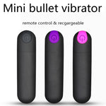 Mini Vibrador c/ Controle Wireless  10 Velocidades