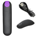Mini Vibrador c/ Controle Wireless  10 Velocidades
