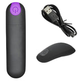 Mini Vibrador c/ Controle Wireless  10 Velocidades
