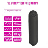 Mini Vibrador c/ Controle Wireless  10 Velocidades