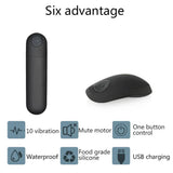 Mini Vibrador c/ Controle Wireless  10 Velocidades