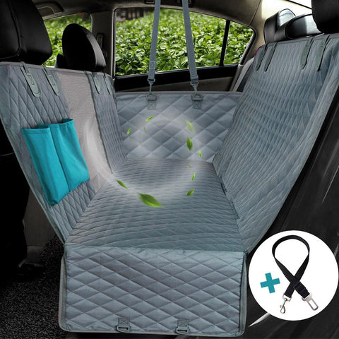 Capa Pet Impermeável Para Levar Cães no Carro (Protege Banco e Portas)